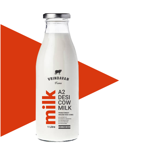 A2 Desi Cow Milk Bottle