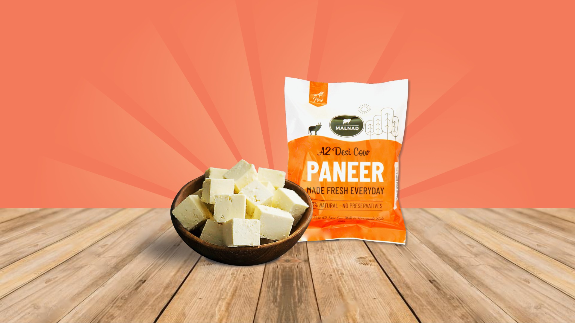 A2 Desi Cow Paneer